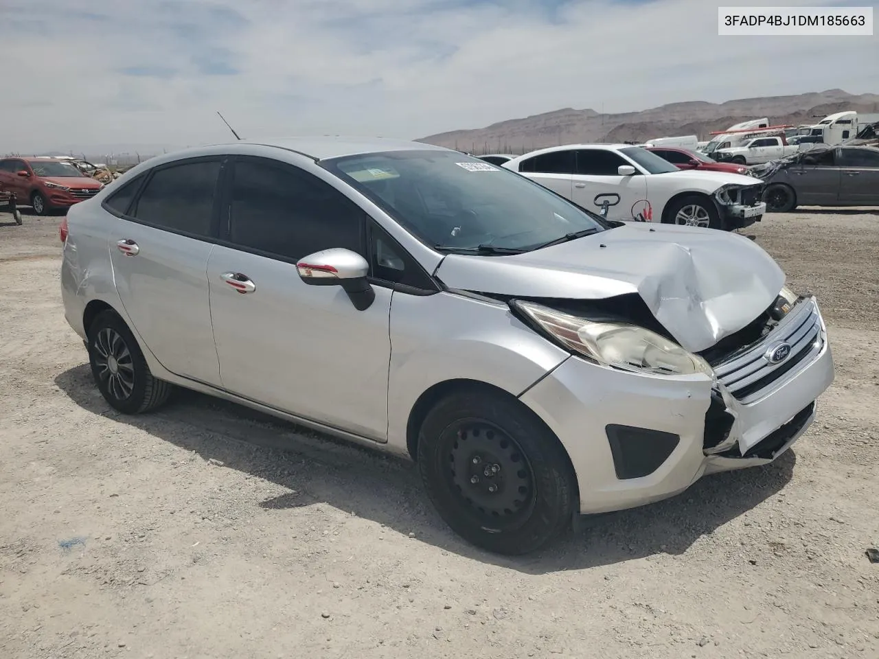 2013 Ford Fiesta Se VIN: 3FADP4BJ1DM185663 Lot: 57567264