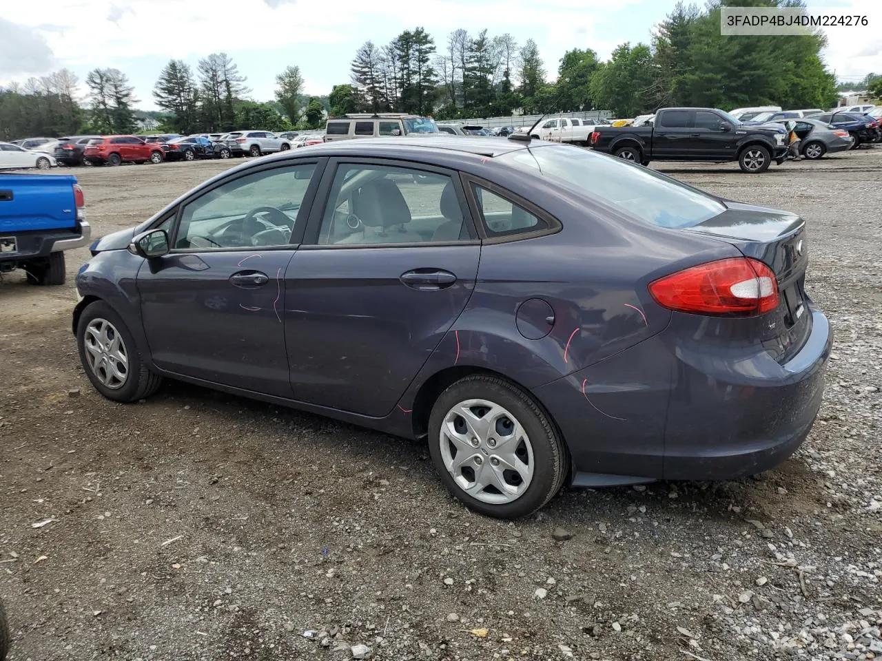 2013 Ford Fiesta Se VIN: 3FADP4BJ4DM224276 Lot: 57629974