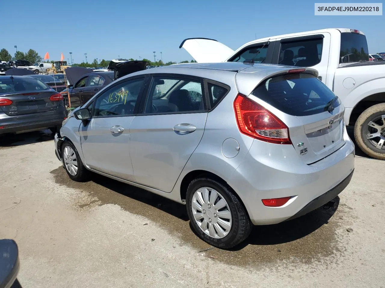 2013 Ford Fiesta Se VIN: 3FADP4EJ9DM220218 Lot: 57688934