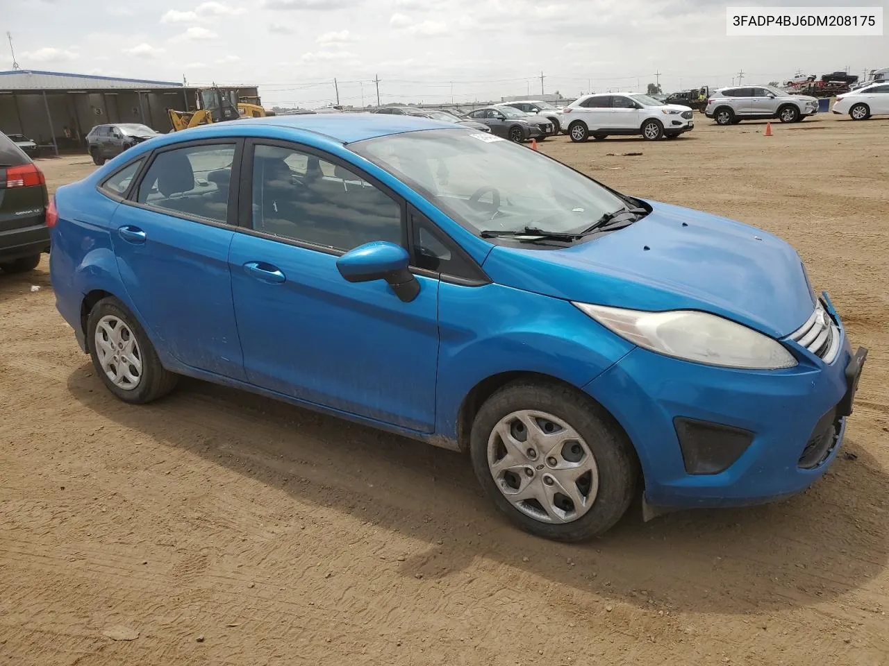 2013 Ford Fiesta Se VIN: 3FADP4BJ6DM208175 Lot: 59434384