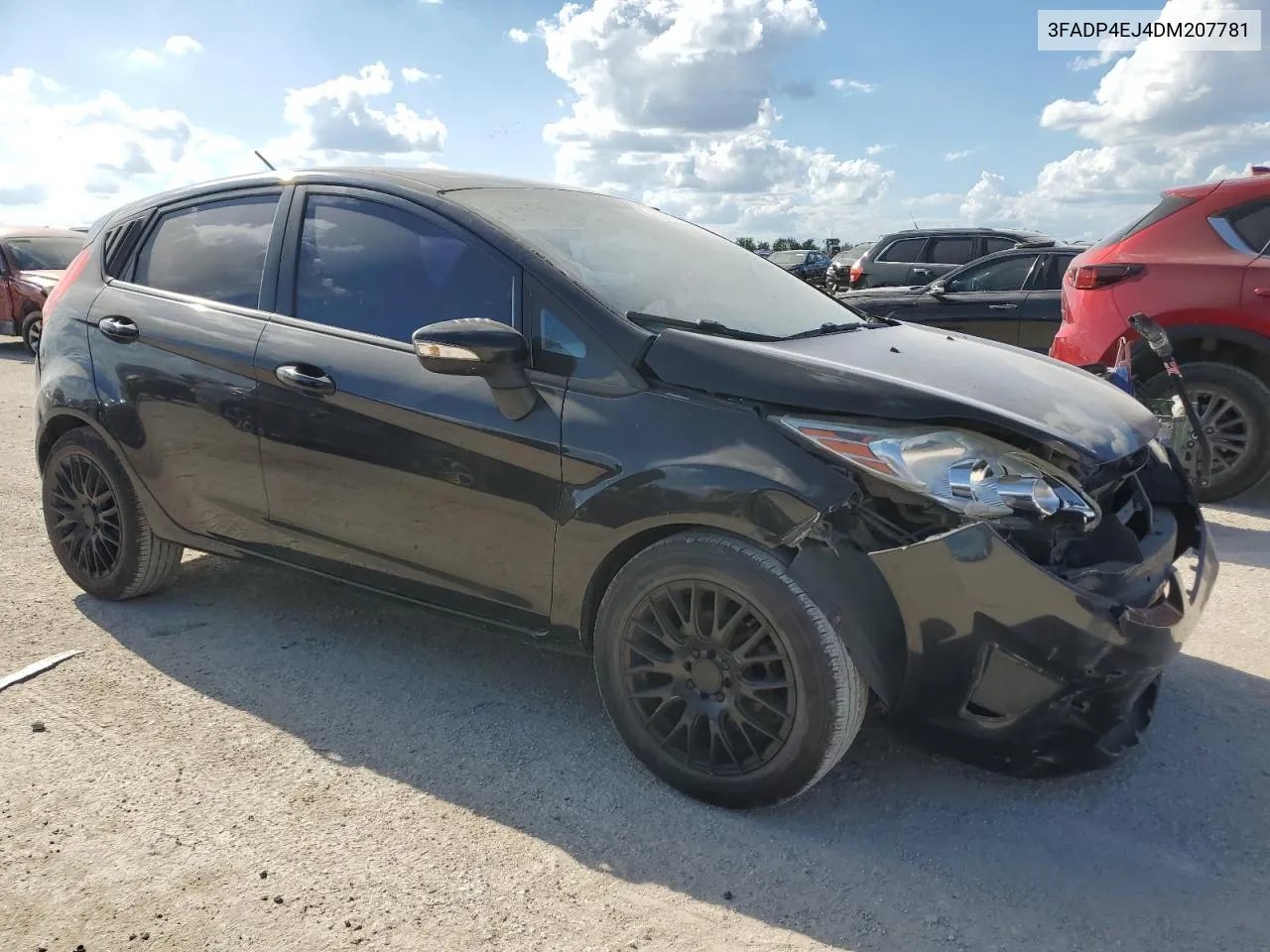 2013 Ford Fiesta Se VIN: 3FADP4EJ4DM207781 Lot: 59792584