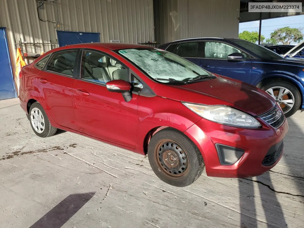 2013 Ford Fiesta Se VIN: 3FADP4BJXDM223374 Lot: 59793154