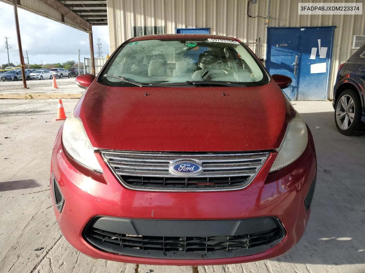 2013 Ford Fiesta Se VIN: 3FADP4BJXDM223374 Lot: 59793154