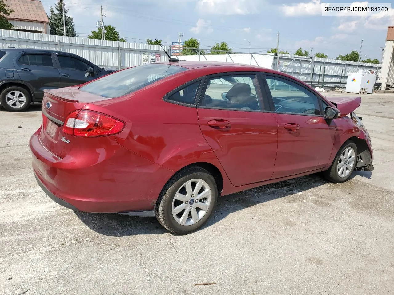 2013 Ford Fiesta Se VIN: 3FADP4BJ0DM184360 Lot: 59832784