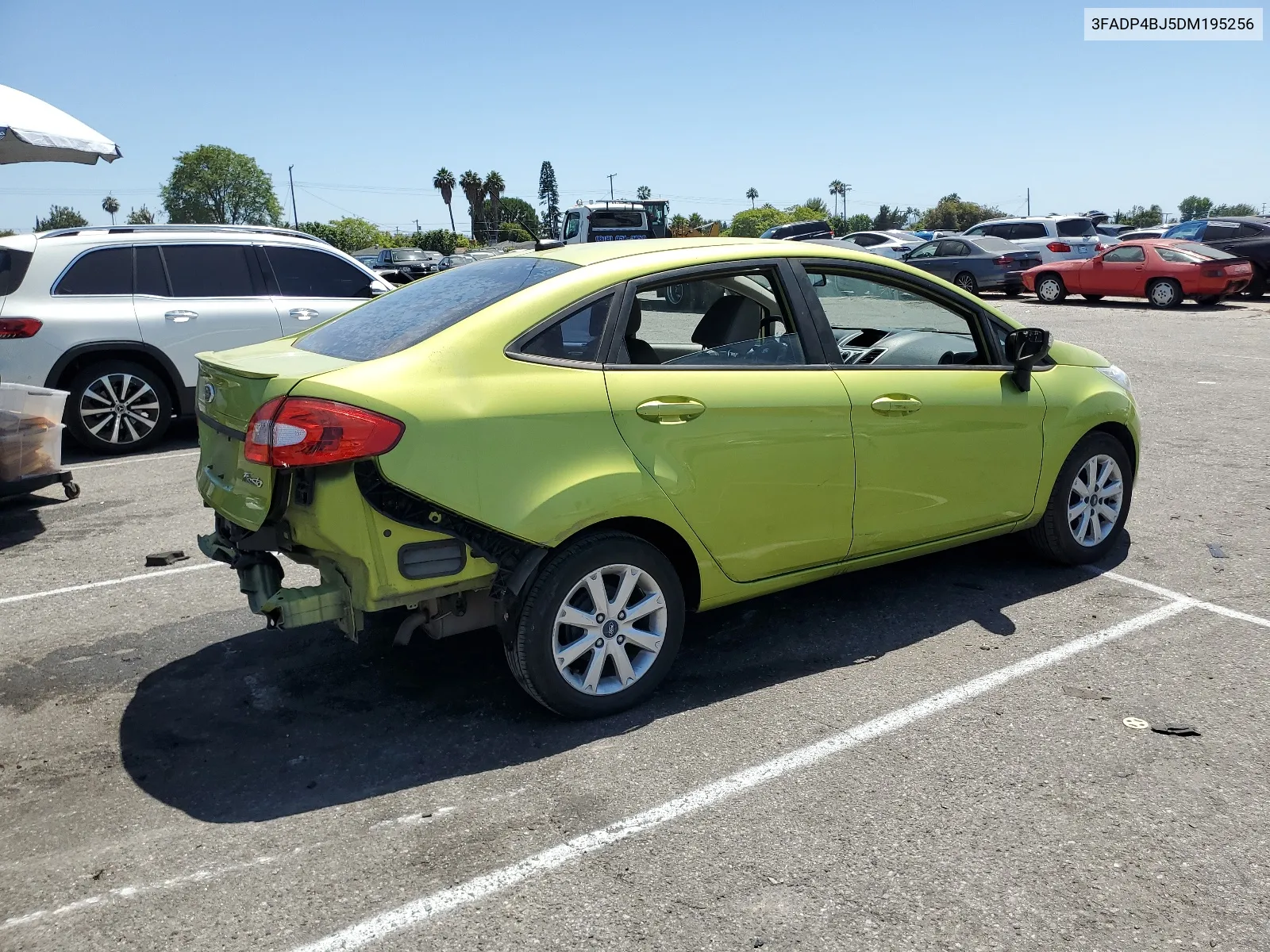 2013 Ford Fiesta Se VIN: 3FADP4BJ5DM195256 Lot: 59965024