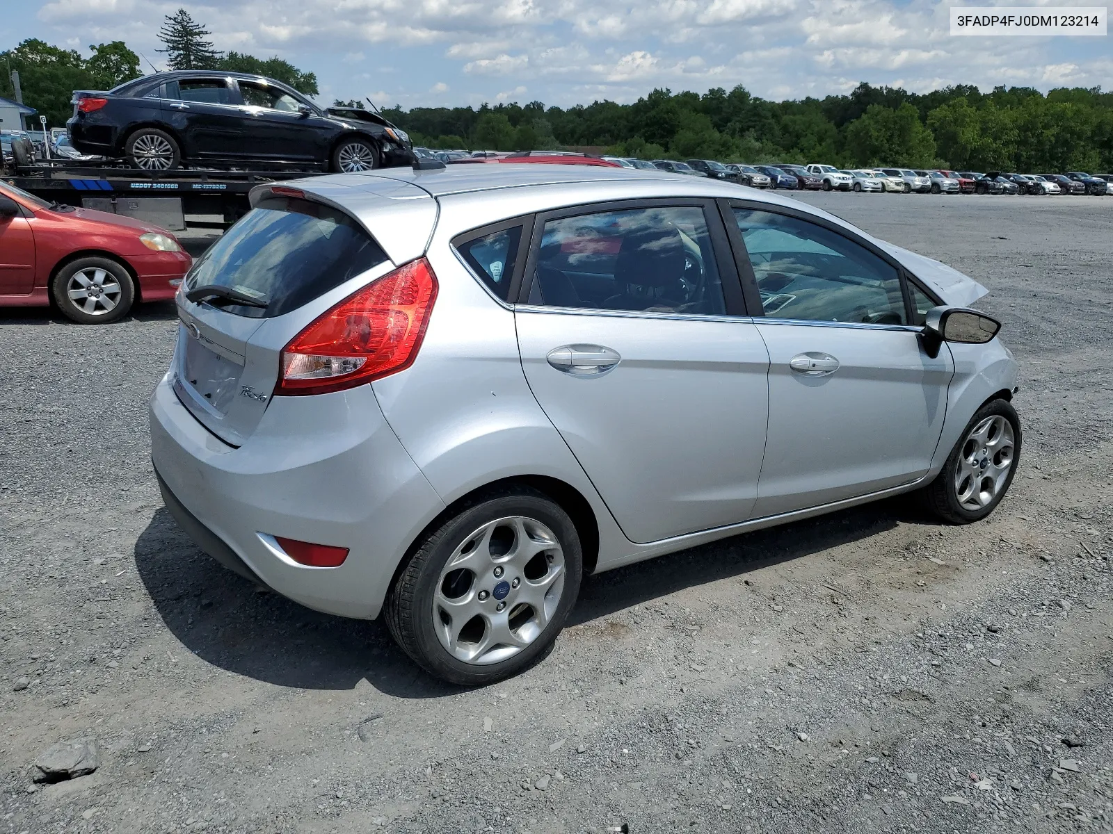 2013 Ford Fiesta Titanium VIN: 3FADP4FJ0DM123214 Lot: 60622304