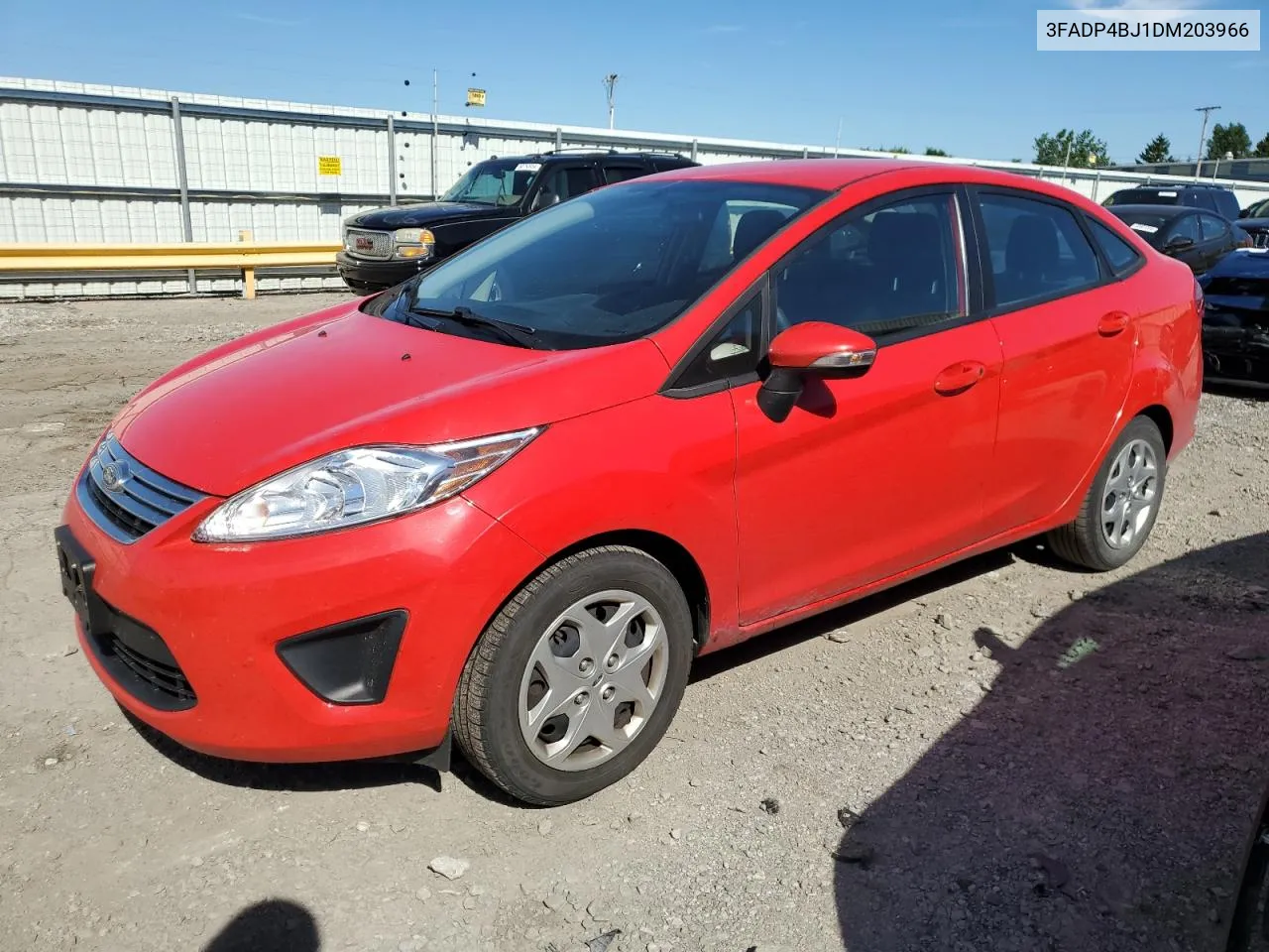 2013 Ford Fiesta Se VIN: 3FADP4BJ1DM203966 Lot: 60651204