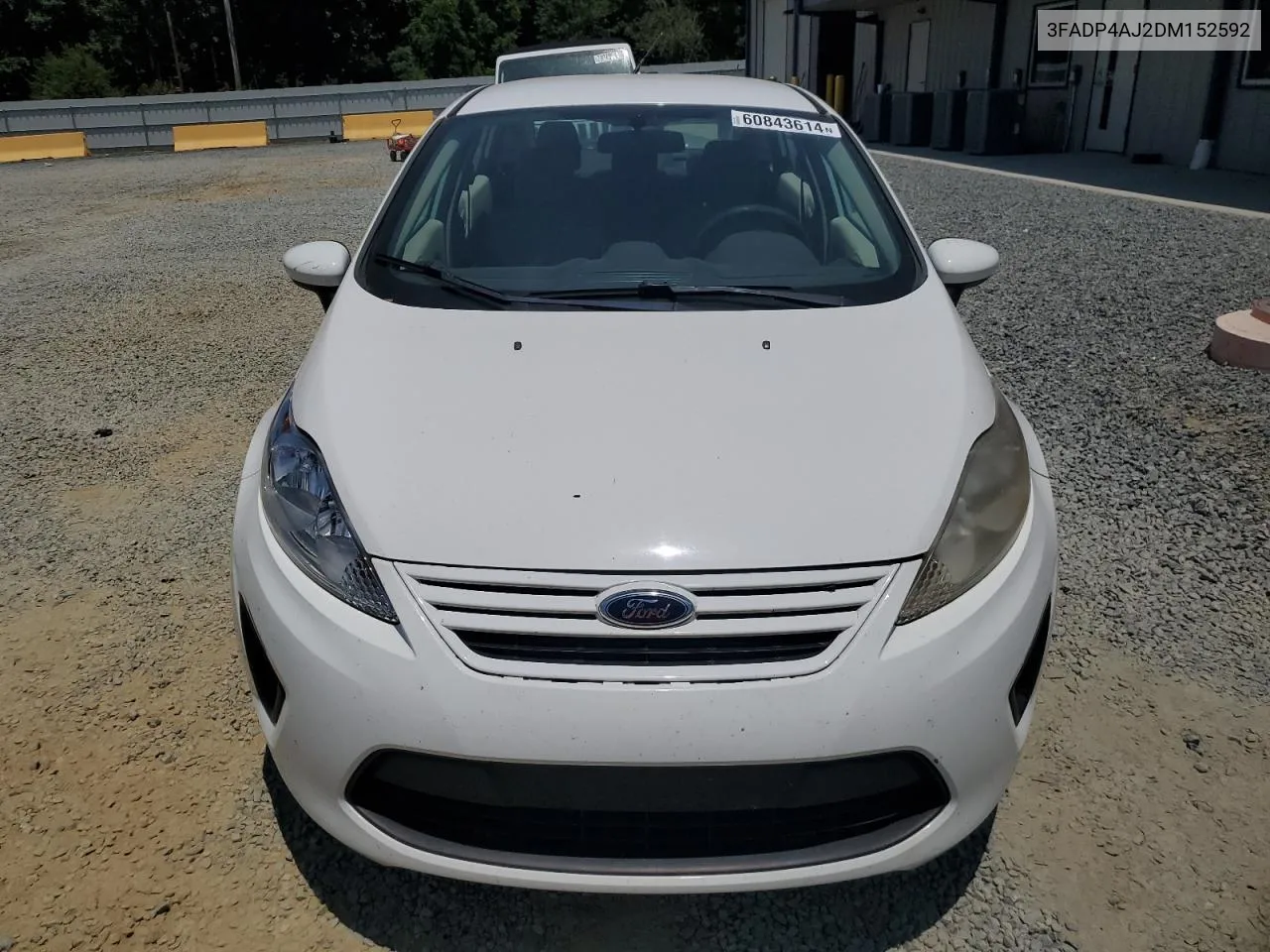 2013 Ford Fiesta S VIN: 3FADP4AJ2DM152592 Lot: 60843614