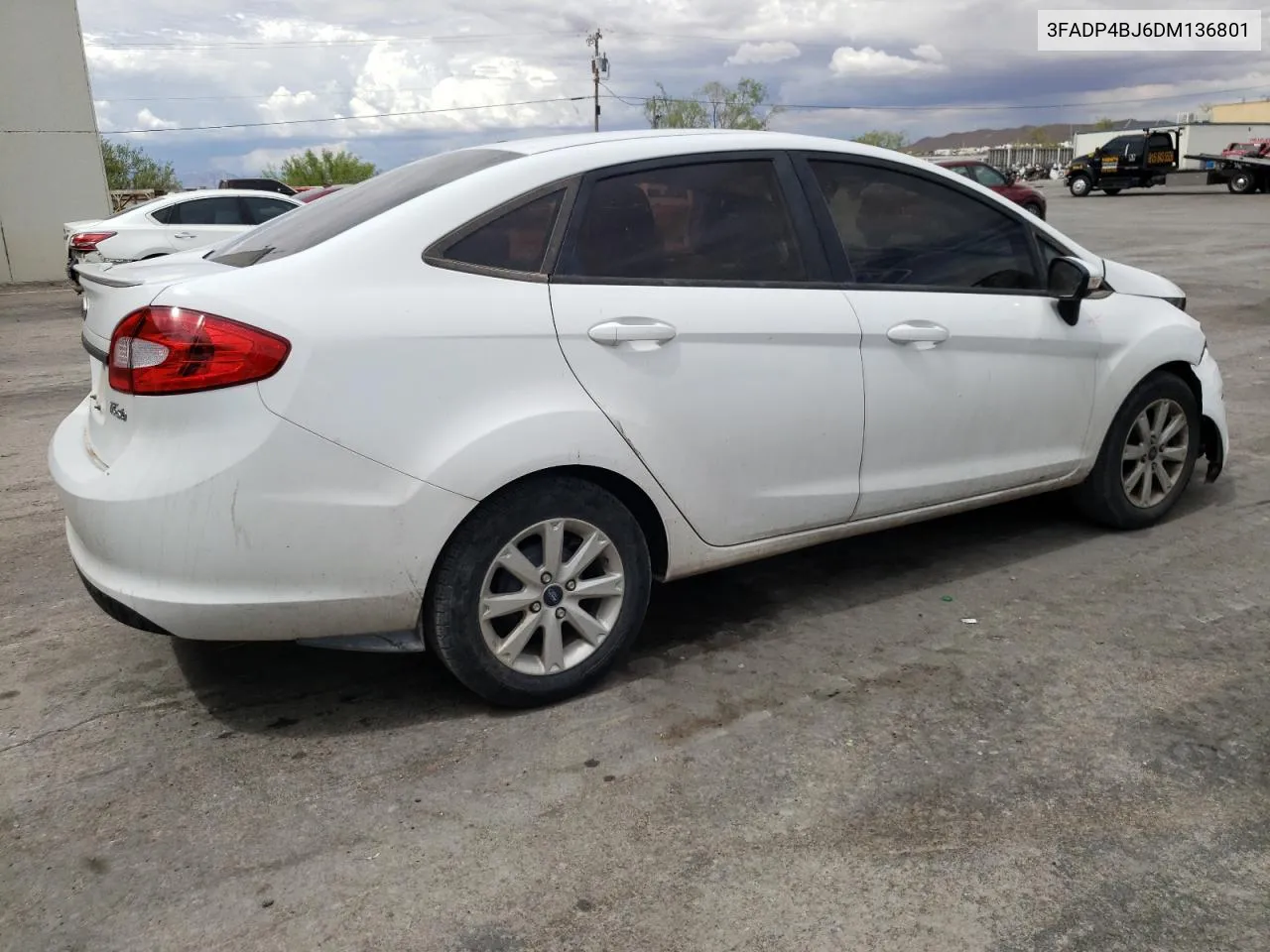 2013 Ford Fiesta Se VIN: 3FADP4BJ6DM136801 Lot: 60906664