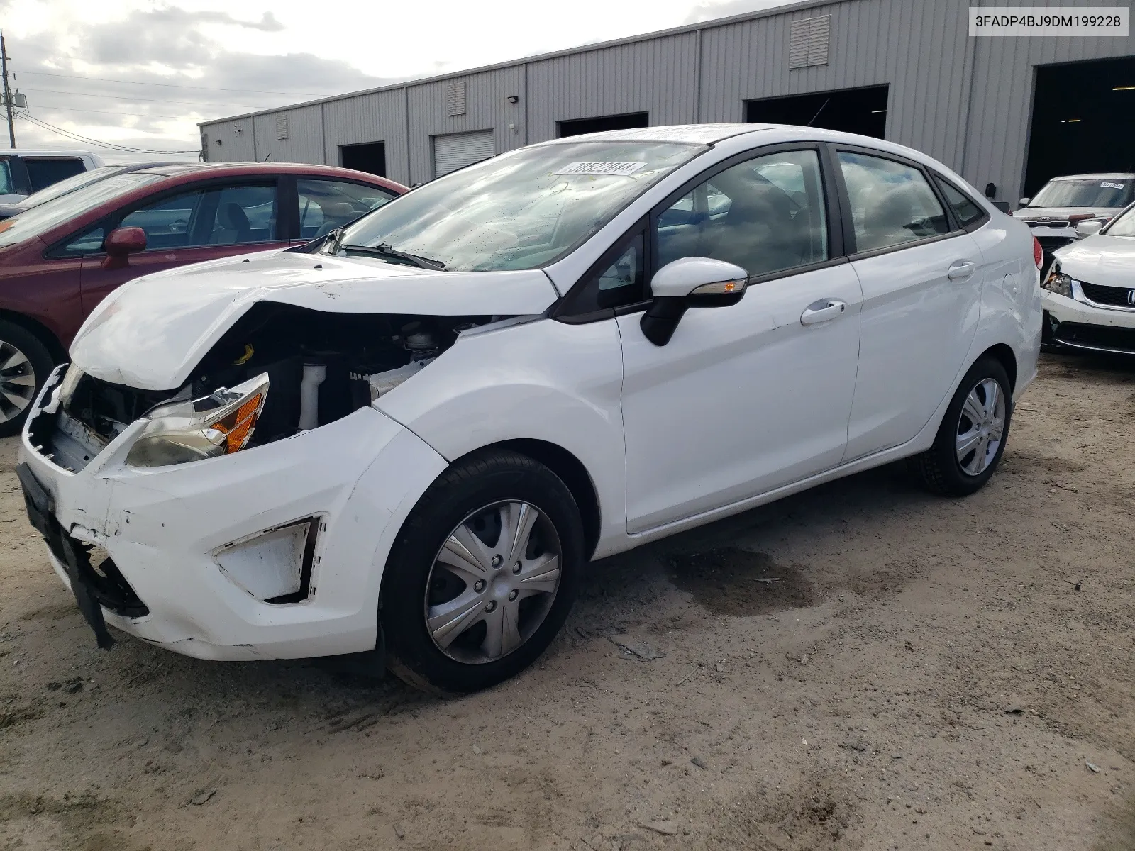 2013 Ford Fiesta Se VIN: 3FADP4BJ9DM199228 Lot: 61675714