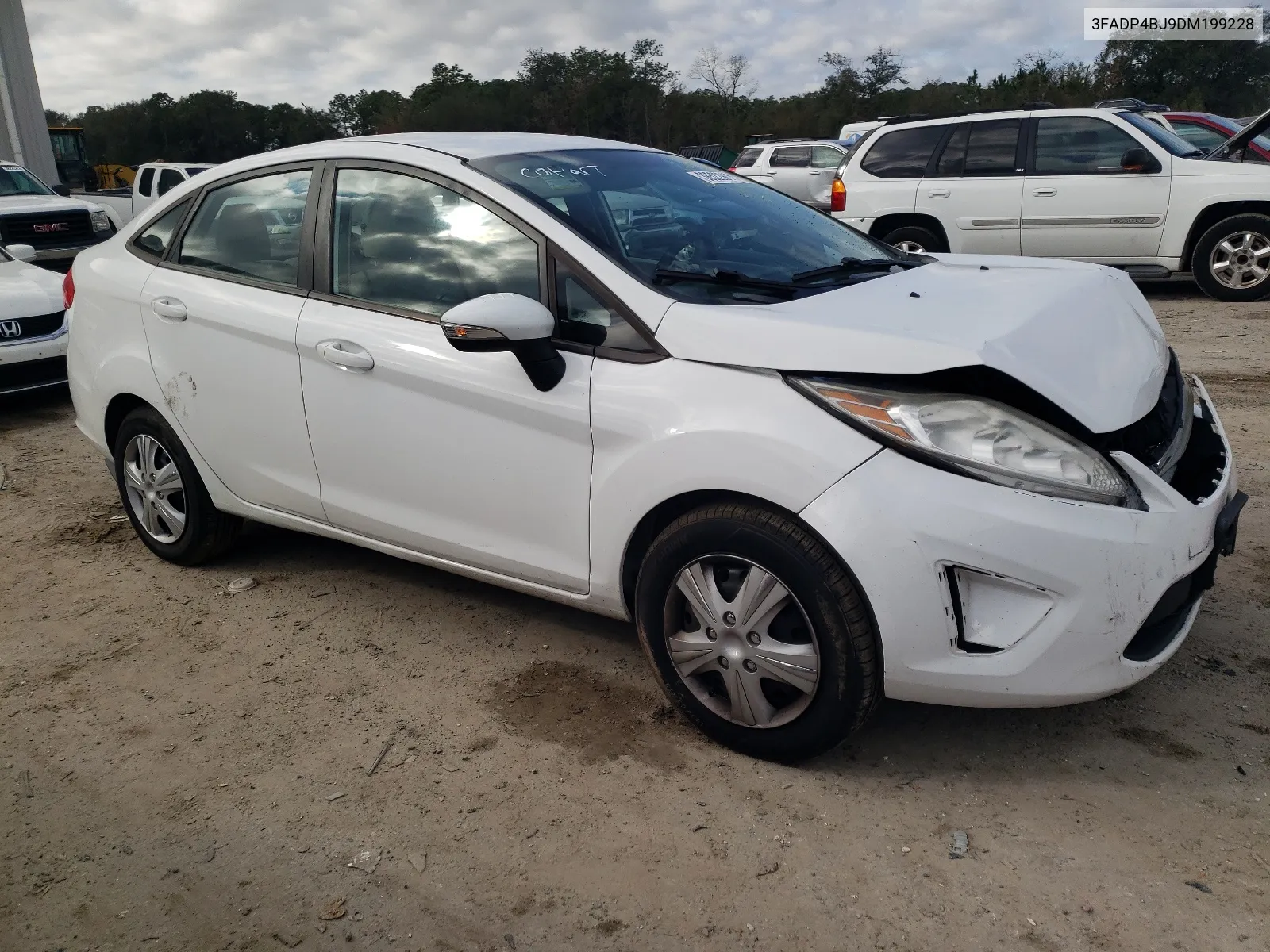 2013 Ford Fiesta Se VIN: 3FADP4BJ9DM199228 Lot: 61675714