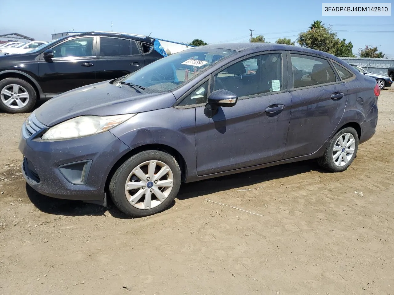 2013 Ford Fiesta Se VIN: 3FADP4BJ4DM142810 Lot: 61770384