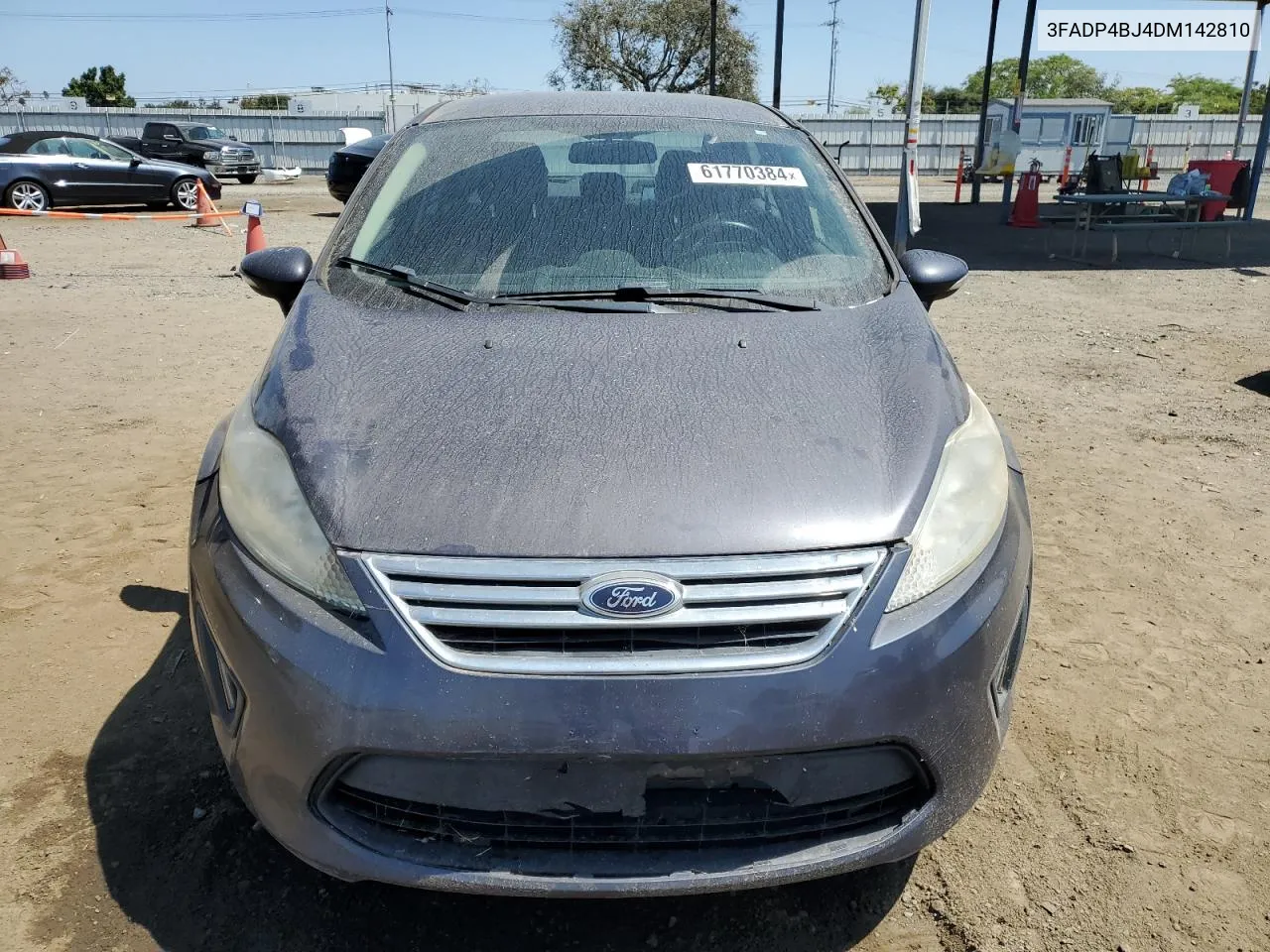 2013 Ford Fiesta Se VIN: 3FADP4BJ4DM142810 Lot: 61770384