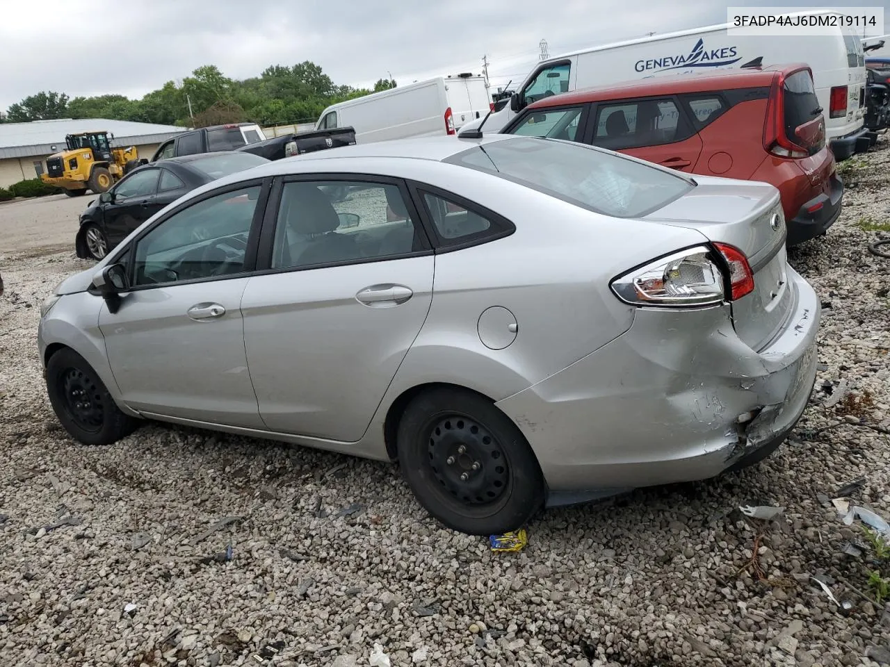 2013 Ford Fiesta S VIN: 3FADP4AJ6DM219114 Lot: 62803214