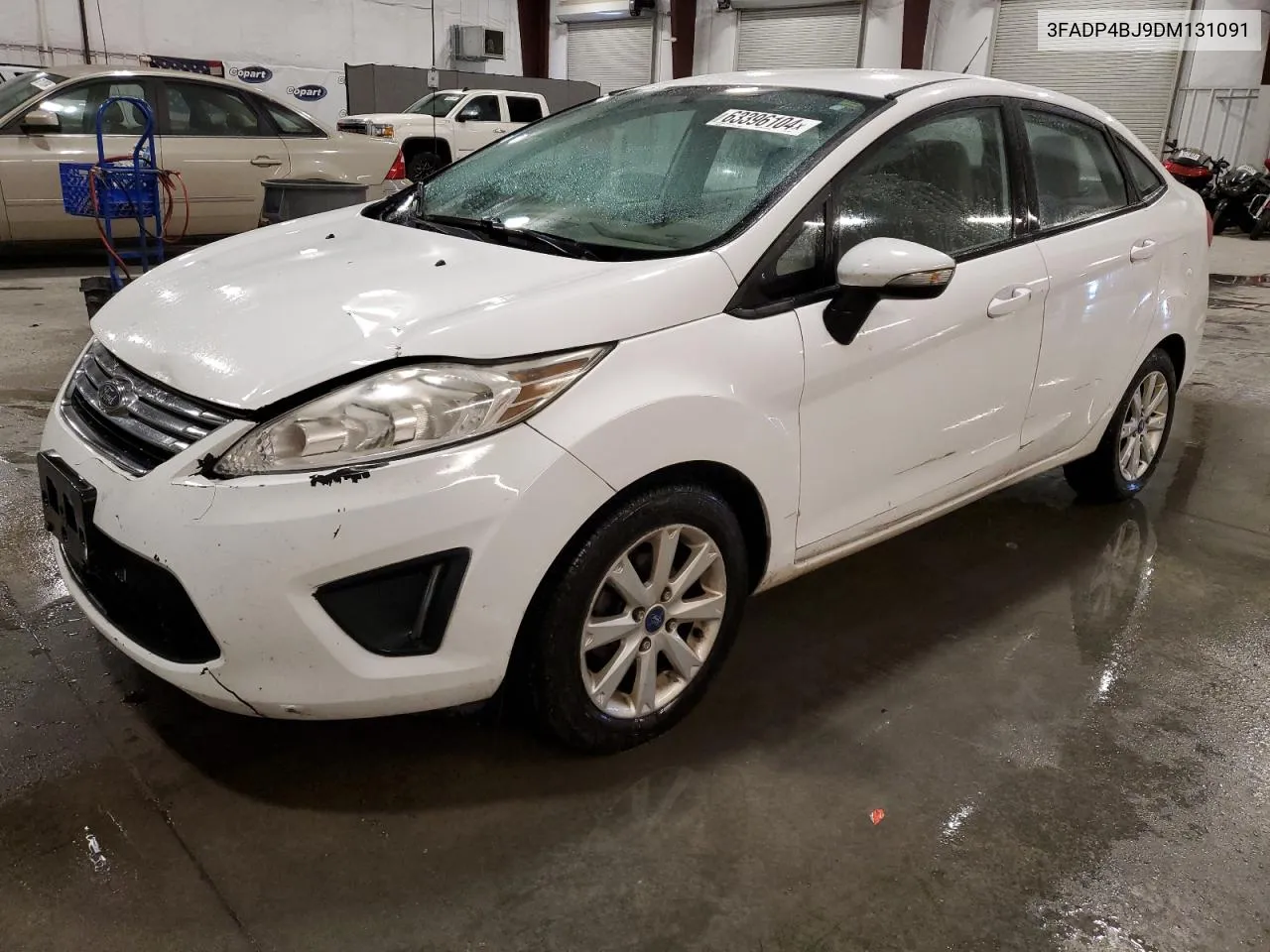 2013 Ford Fiesta Se VIN: 3FADP4BJ9DM131091 Lot: 63396104