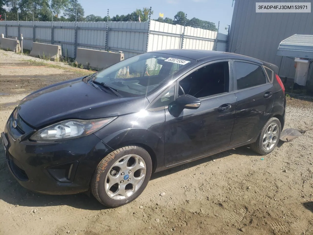 2013 Ford Fiesta Titanium VIN: 3FADP4FJ3DM153971 Lot: 63521554