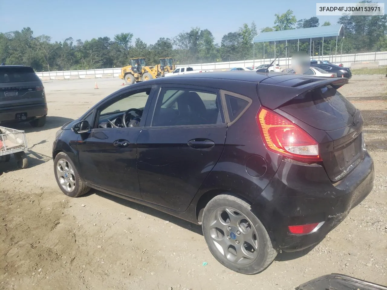 2013 Ford Fiesta Titanium VIN: 3FADP4FJ3DM153971 Lot: 63521554