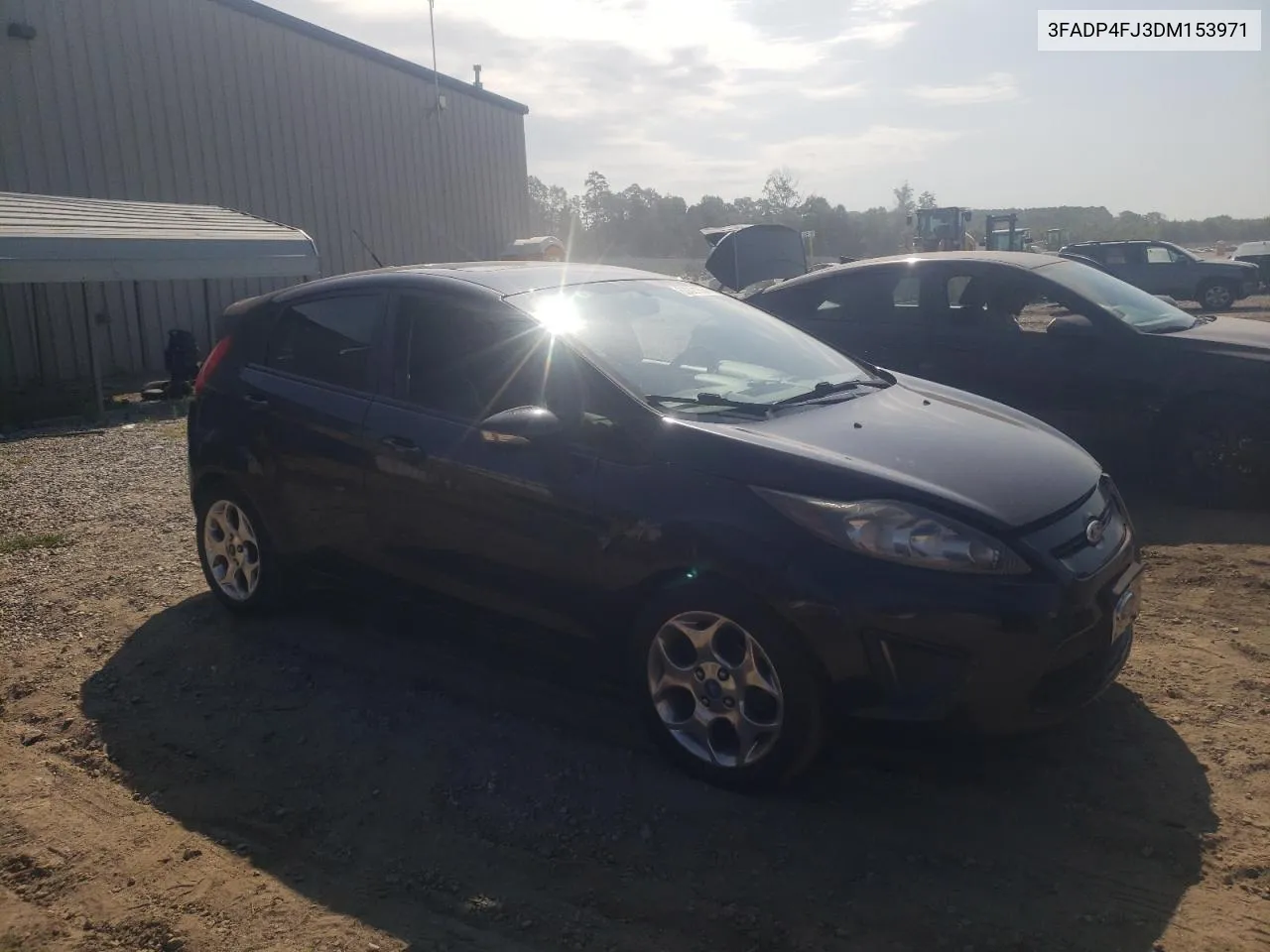 2013 Ford Fiesta Titanium VIN: 3FADP4FJ3DM153971 Lot: 63521554