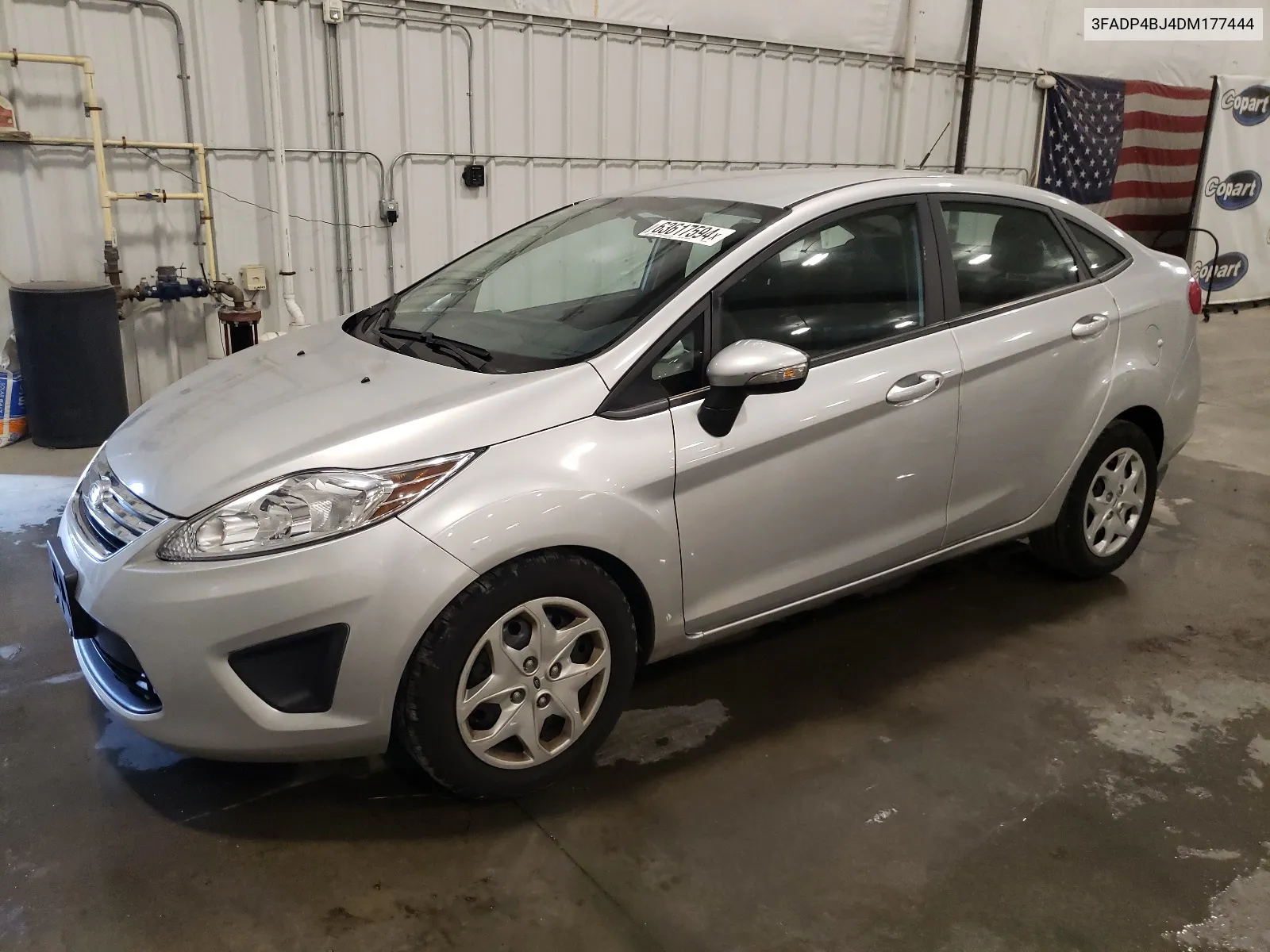 2013 Ford Fiesta Se VIN: 3FADP4BJ4DM177444 Lot: 63617594