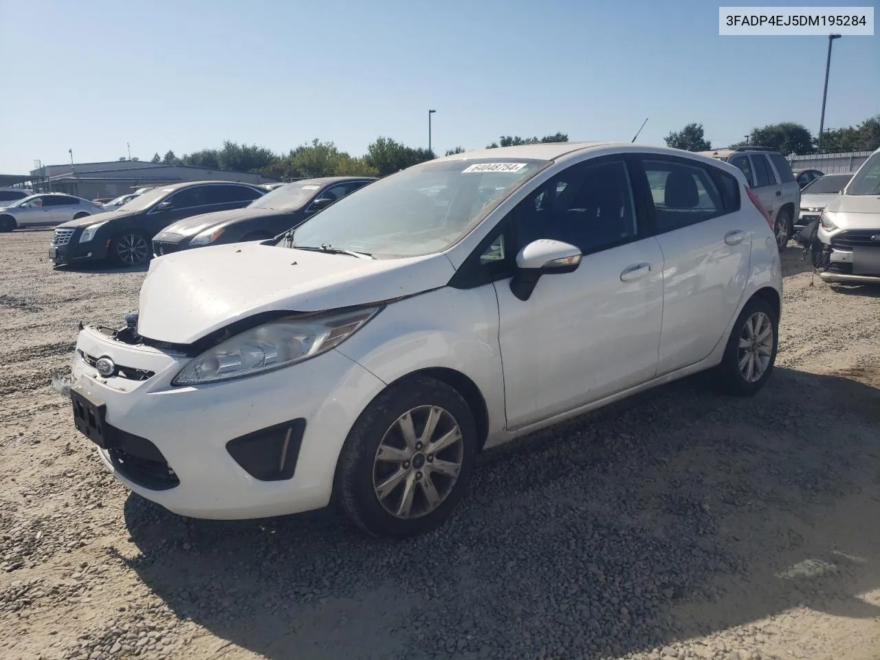 2013 Ford Fiesta Se VIN: 3FADP4EJ5DM195284 Lot: 64048754