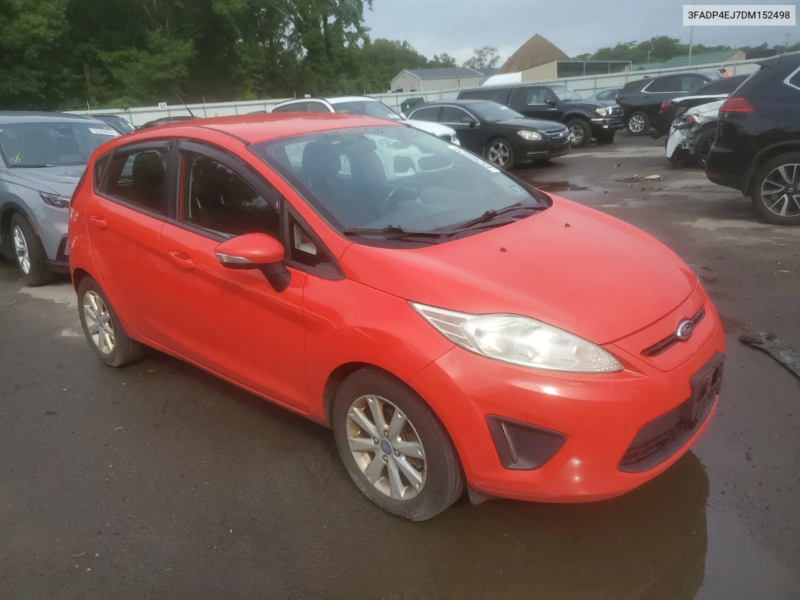 2013 Ford Fiesta Se VIN: 3FADP4EJ7DM152498 Lot: 65266824