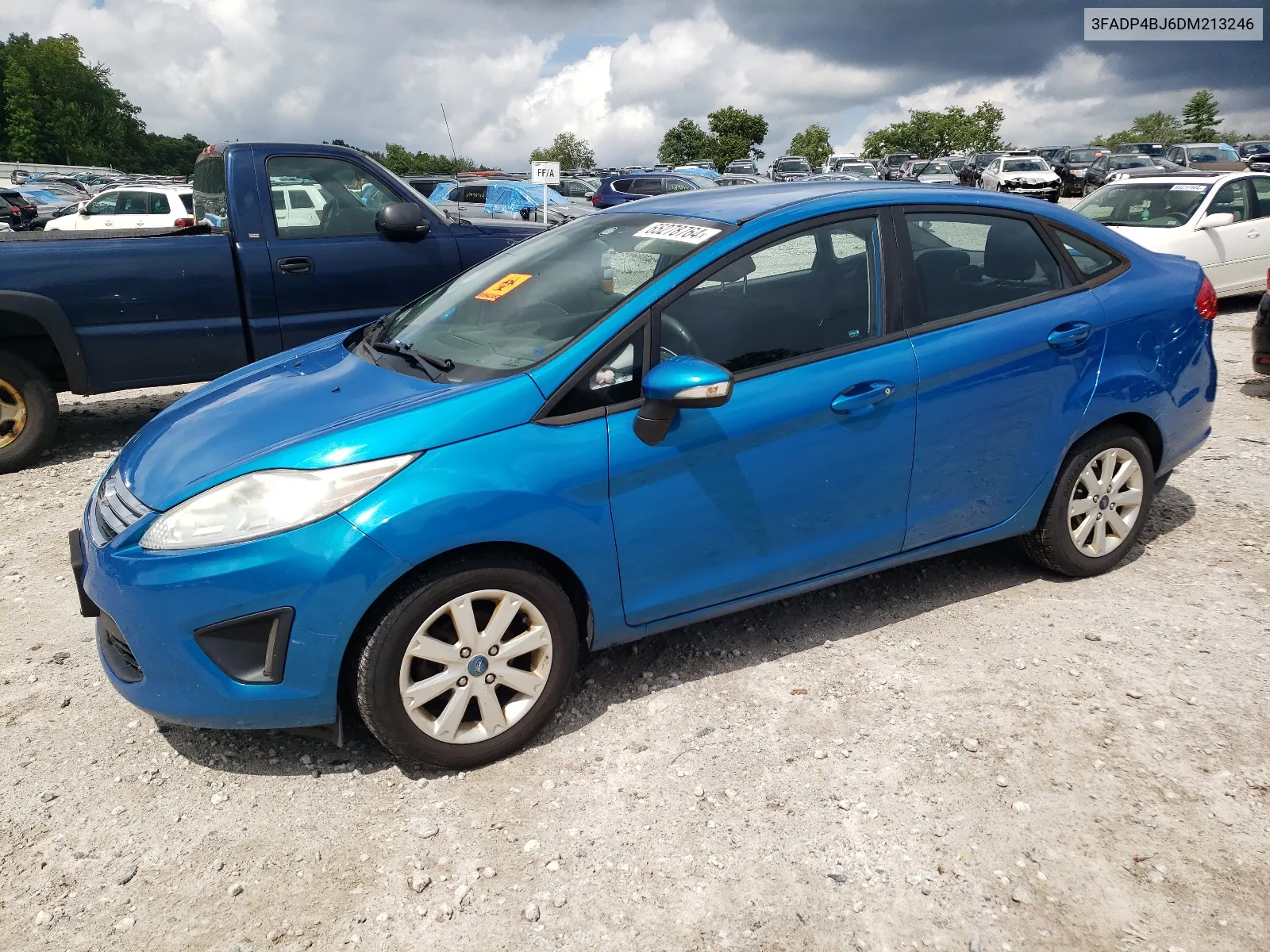 2013 Ford Fiesta Se VIN: 3FADP4BJ6DM213246 Lot: 65278764