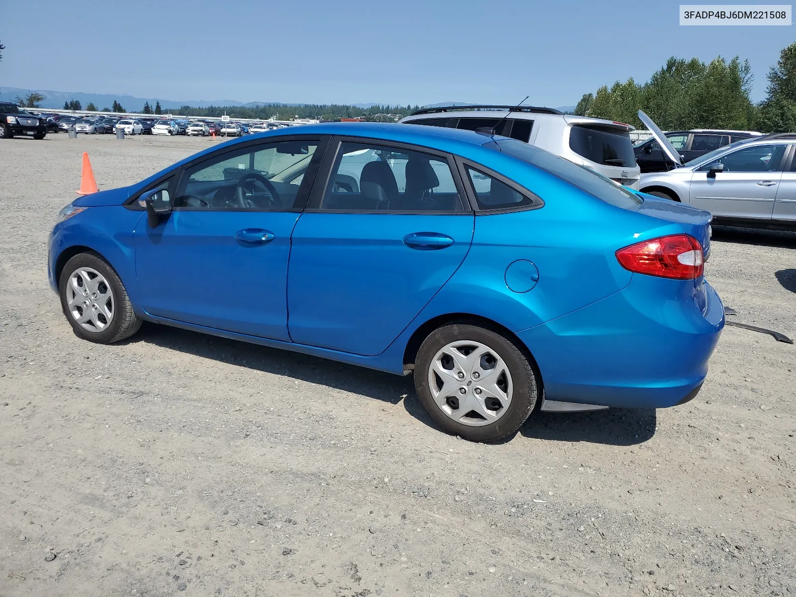 2013 Ford Fiesta Se VIN: 3FADP4BJ6DM221508 Lot: 65457814