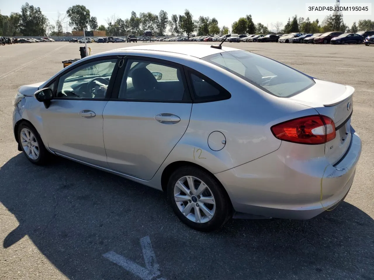 2013 Ford Fiesta Se VIN: 3FADP4BJ3DM195045 Lot: 66752034