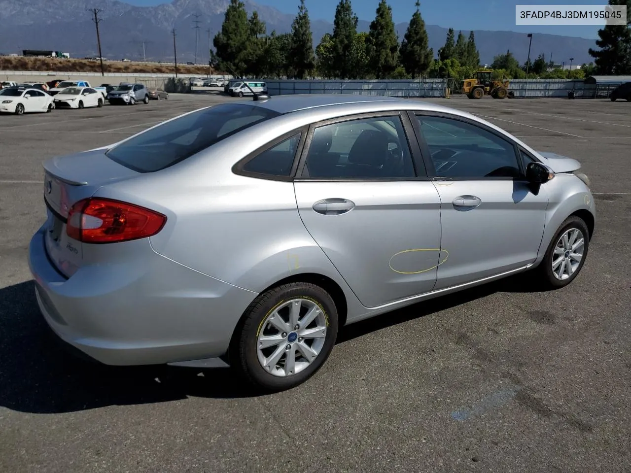 2013 Ford Fiesta Se VIN: 3FADP4BJ3DM195045 Lot: 66752034