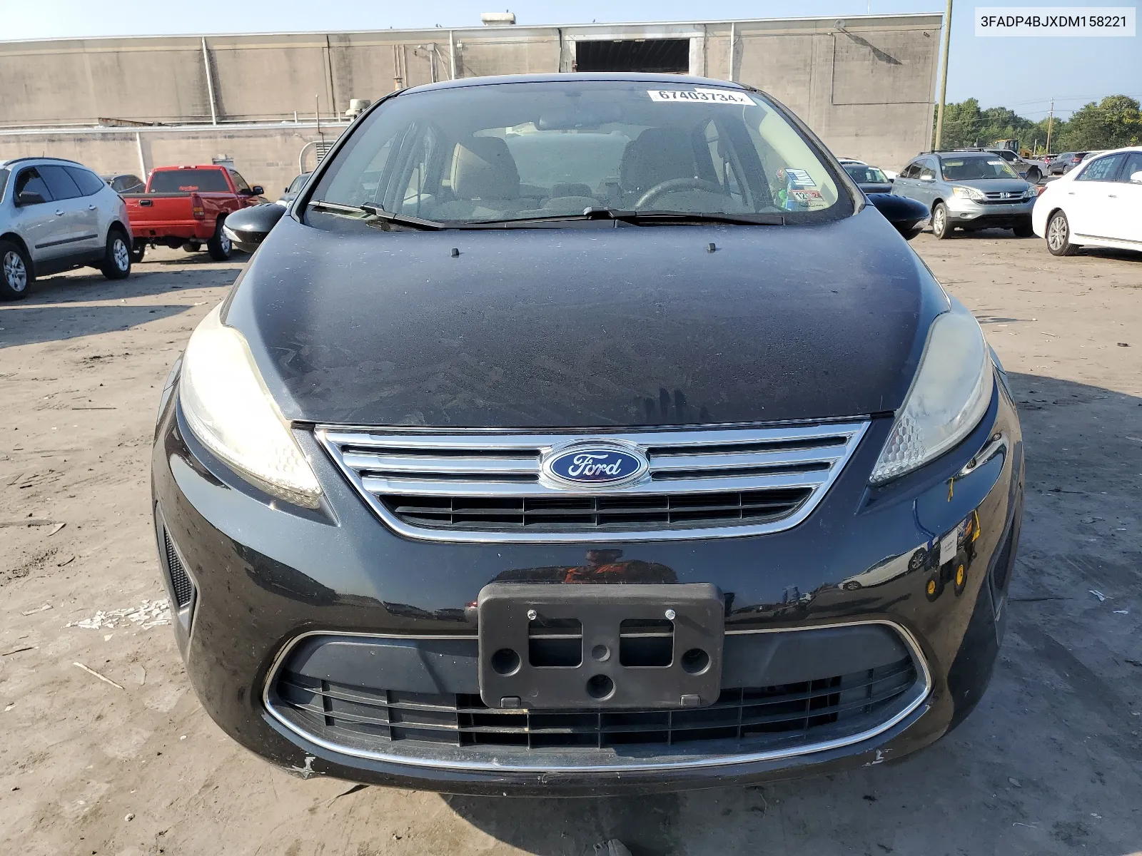 2013 Ford Fiesta Se VIN: 3FADP4BJXDM158221 Lot: 67403734