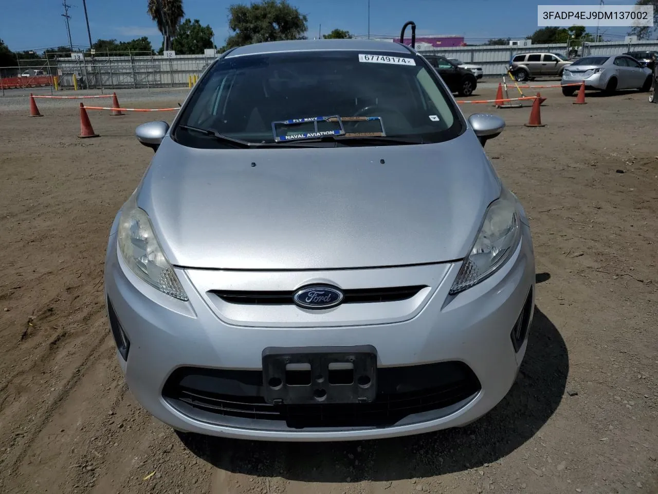 2013 Ford Fiesta Se VIN: 3FADP4EJ9DM137002 Lot: 67749174