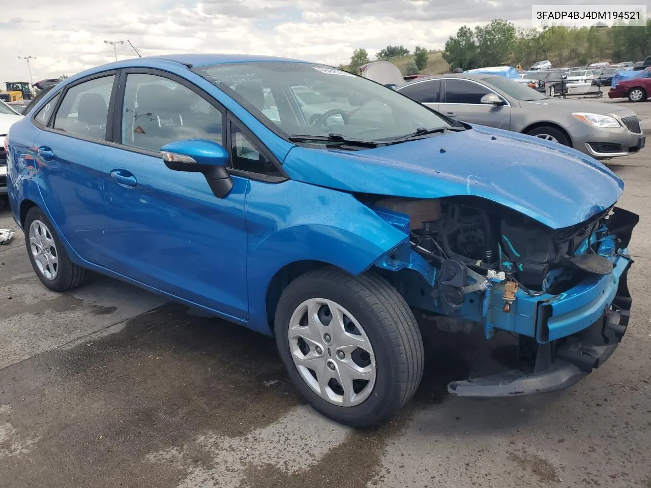 2013 Ford Fiesta Se VIN: 3FADP4BJ4DM194521 Lot: 69455724