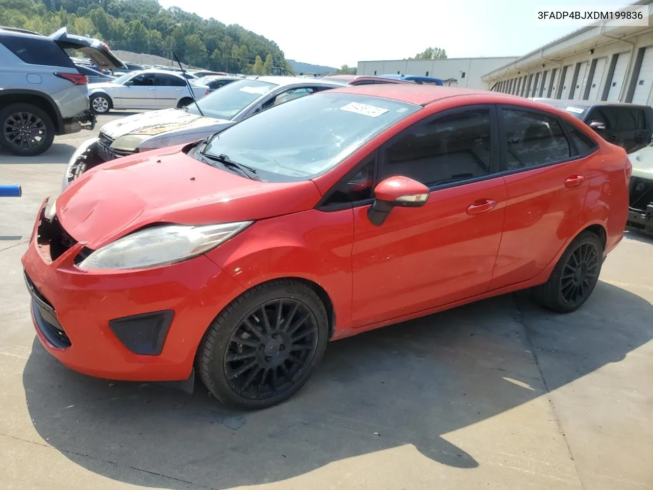 2013 Ford Fiesta Se VIN: 3FADP4BJXDM199836 Lot: 69486724