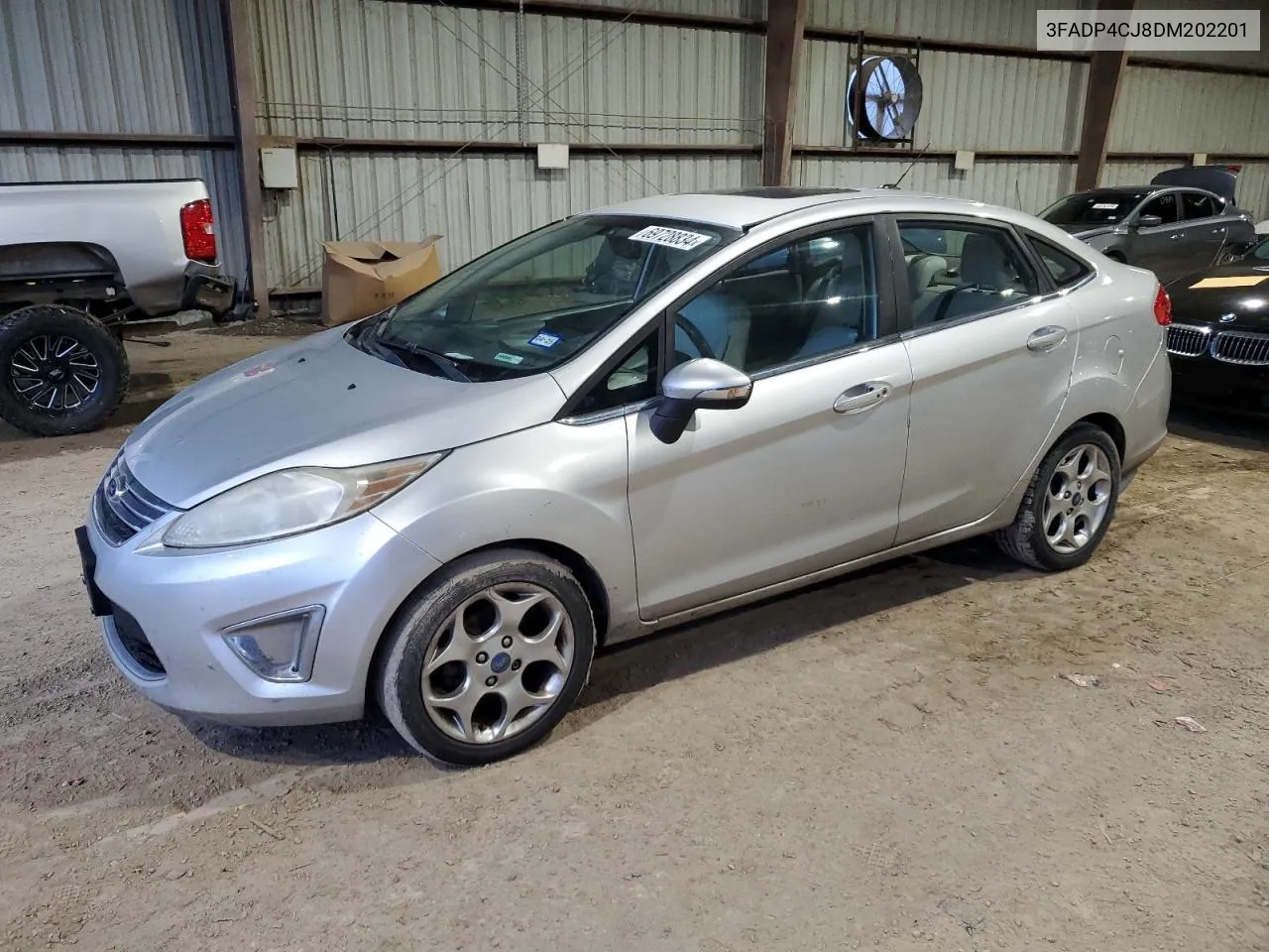 2013 Ford Fiesta Titanium VIN: 3FADP4CJ8DM202201 Lot: 69728834