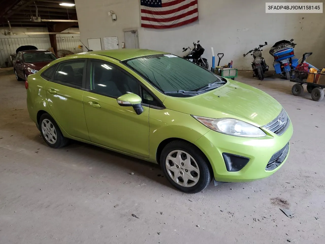 2013 Ford Fiesta Se VIN: 3FADP4BJ9DM158145 Lot: 70061704