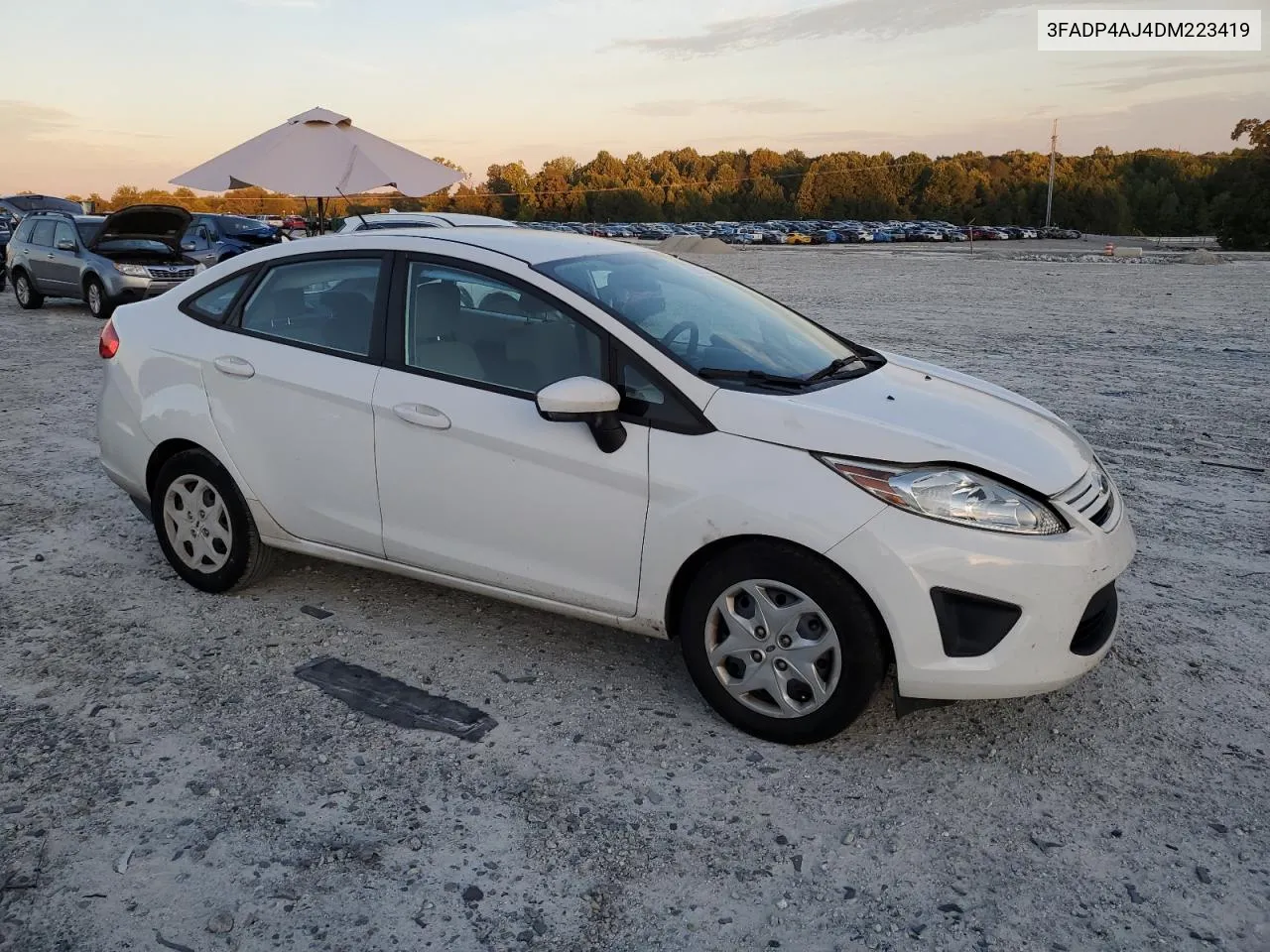 2013 Ford Fiesta S VIN: 3FADP4AJ4DM223419 Lot: 70075724