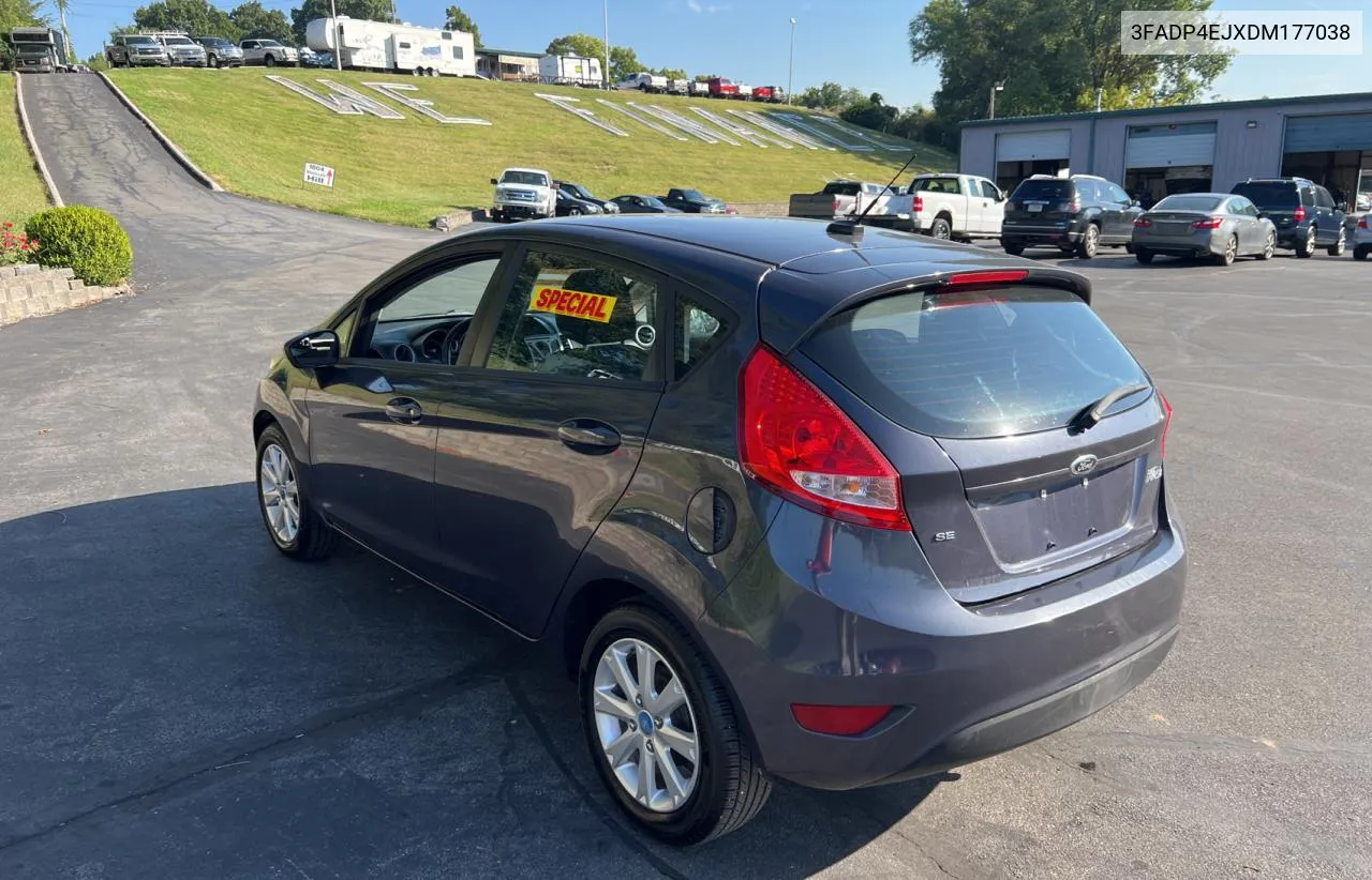 2013 Ford Fiesta Se VIN: 3FADP4EJXDM177038 Lot: 70586074