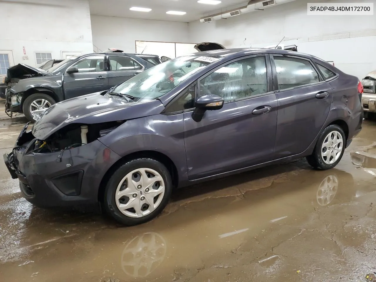 2013 Ford Fiesta Se VIN: 3FADP4BJ4DM172700 Lot: 70788144