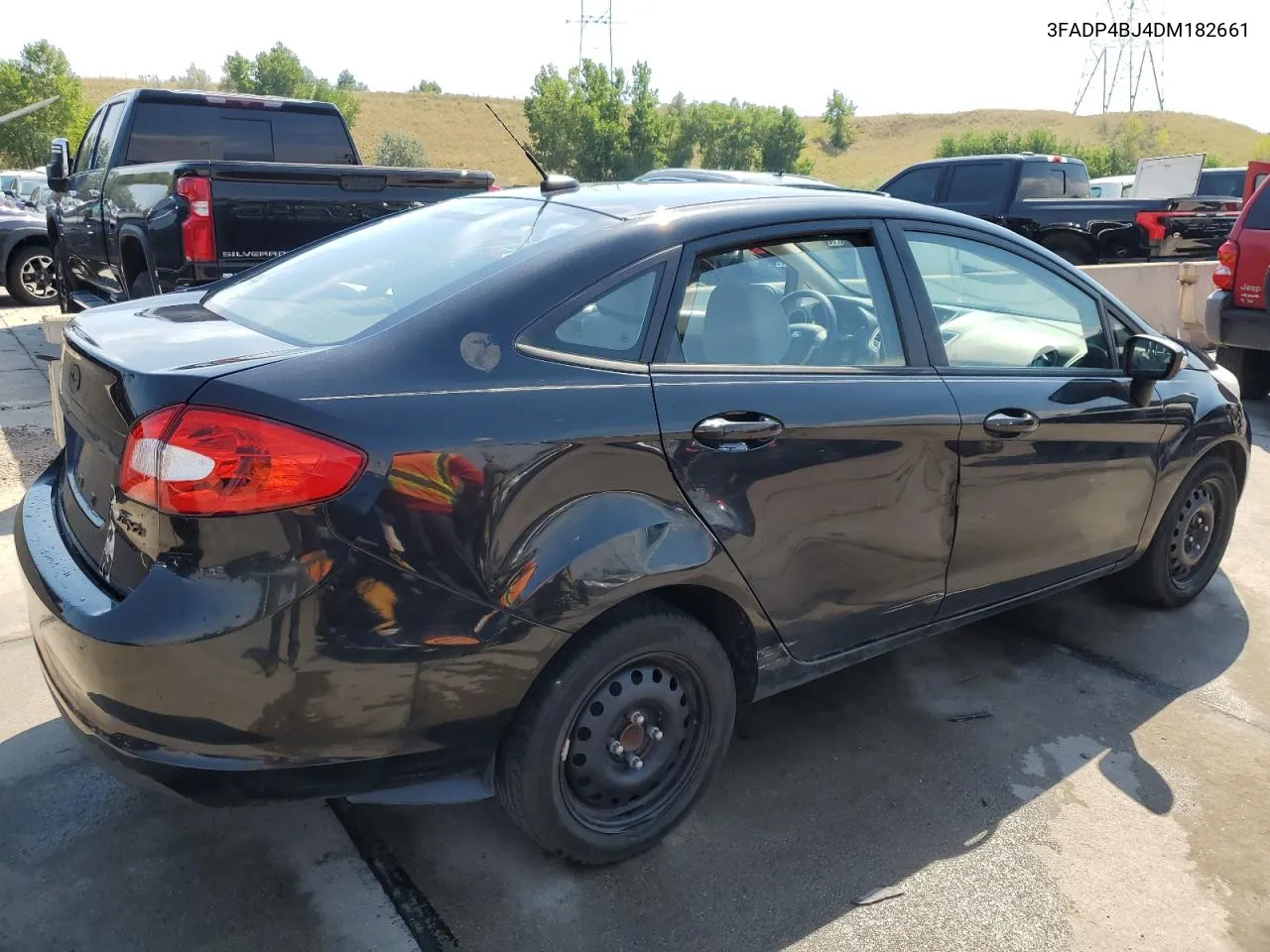 2013 Ford Fiesta Se VIN: 3FADP4BJ4DM182661 Lot: 70797004