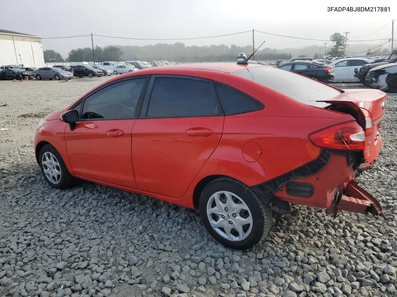 2013 Ford Fiesta Se VIN: 3FADP4BJ8DM217881 Lot: 71253884