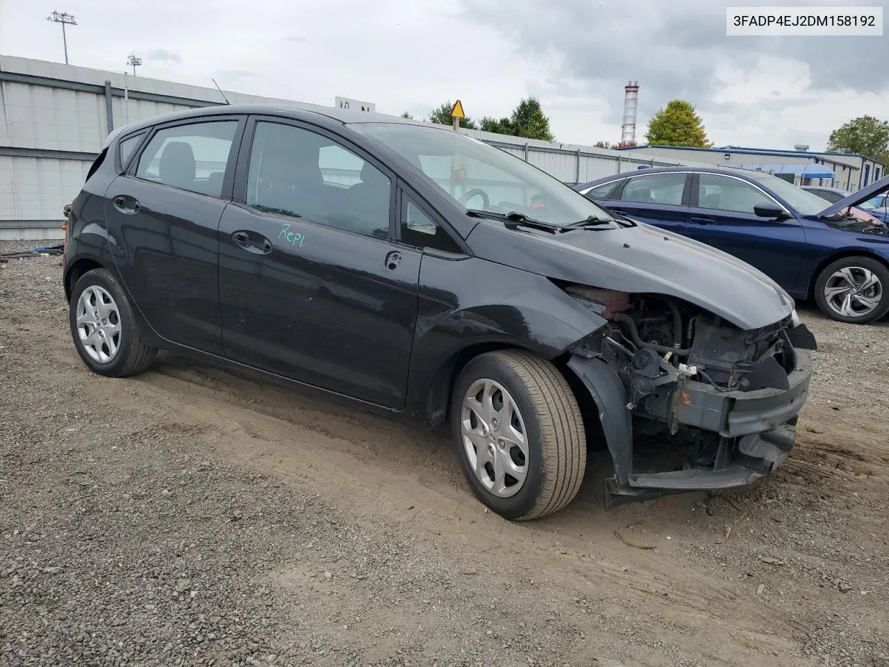 2013 Ford Fiesta Se VIN: 3FADP4EJ2DM158192 Lot: 71490774