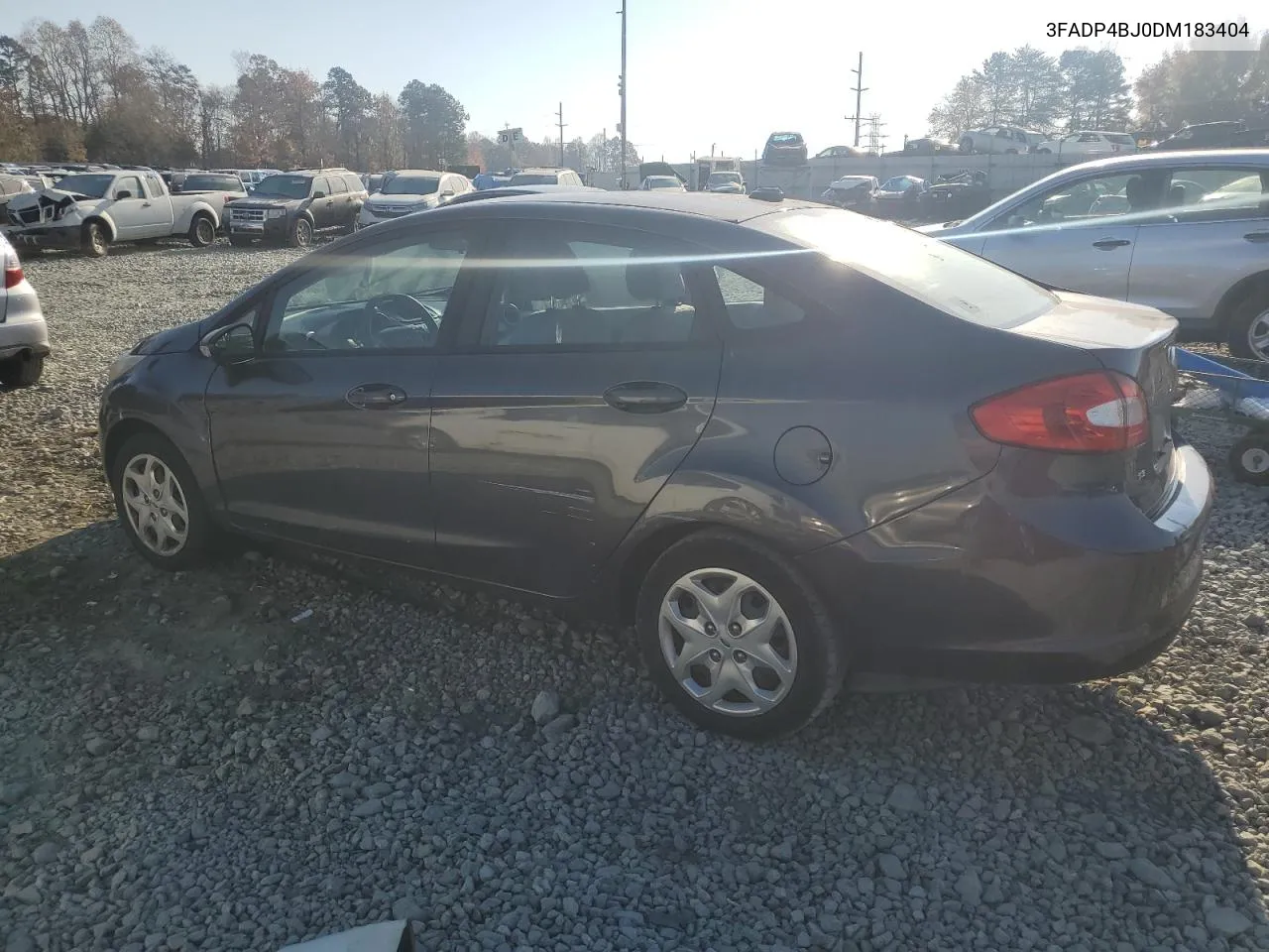 2013 Ford Fiesta Se VIN: 3FADP4BJ0DM183404 Lot: 74405603