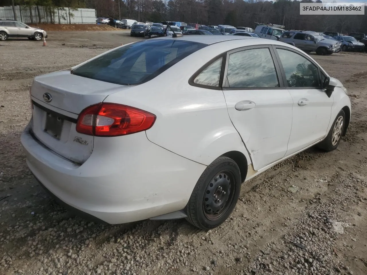 2013 Ford Fiesta S VIN: 3FADP4AJ1DM183462 Lot: 77426623