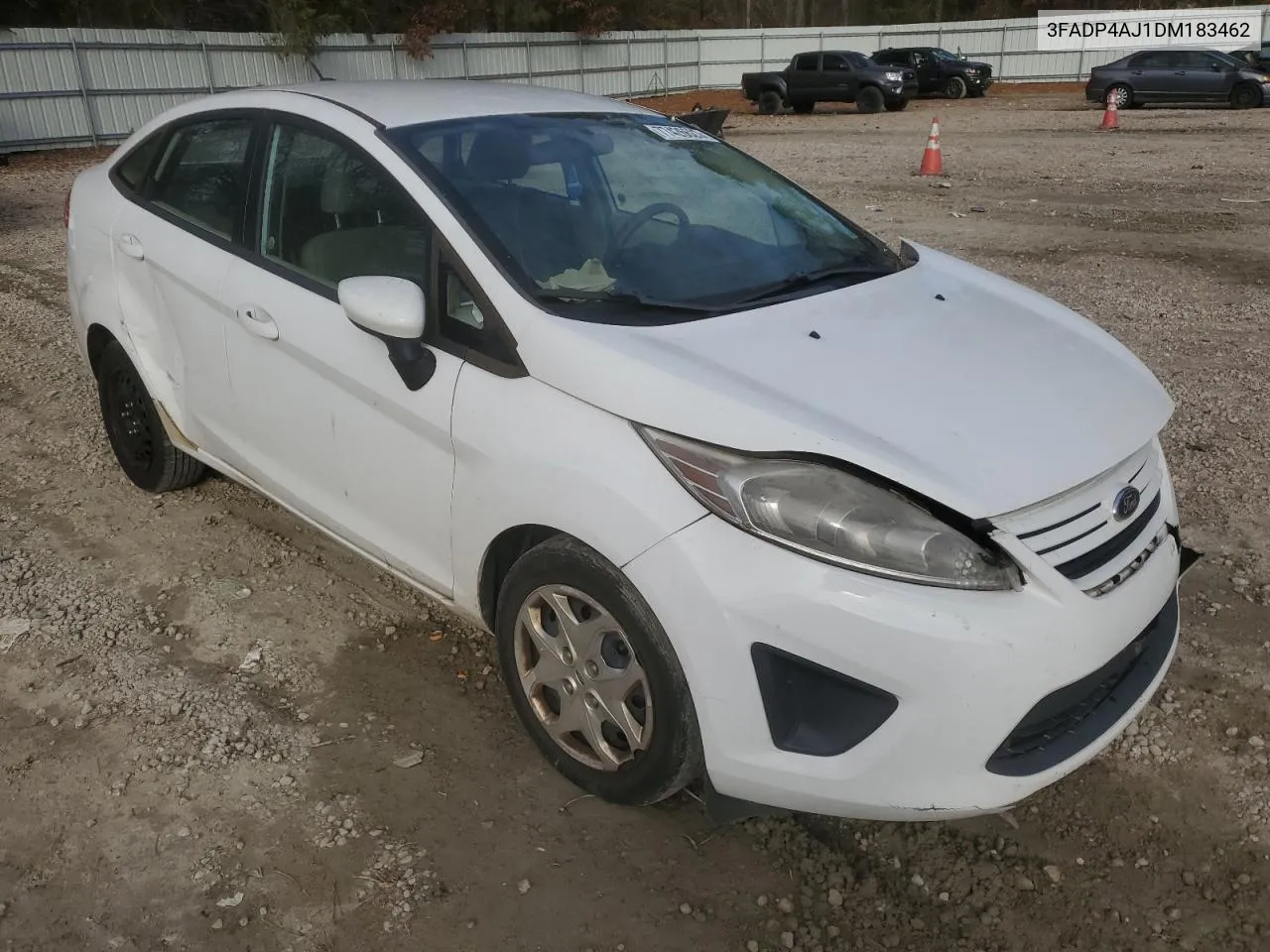 2013 Ford Fiesta S VIN: 3FADP4AJ1DM183462 Lot: 77426623