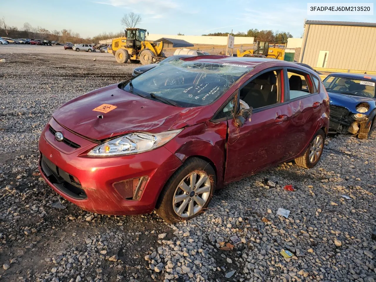 2013 Ford Fiesta Se VIN: 3FADP4EJ6DM213520 Lot: 78094413