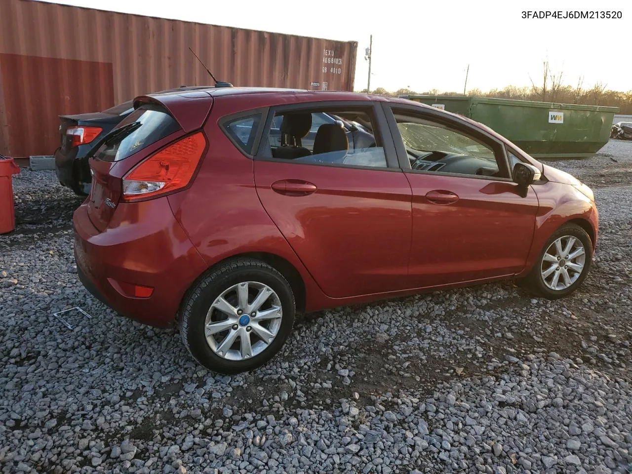 2013 Ford Fiesta Se VIN: 3FADP4EJ6DM213520 Lot: 78094413