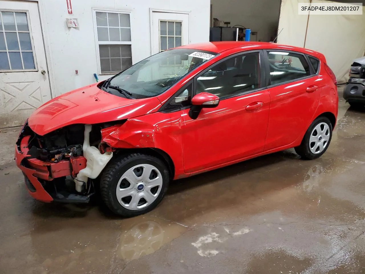 2013 Ford Fiesta Se VIN: 3FADP4EJ8DM201207 Lot: 82390173