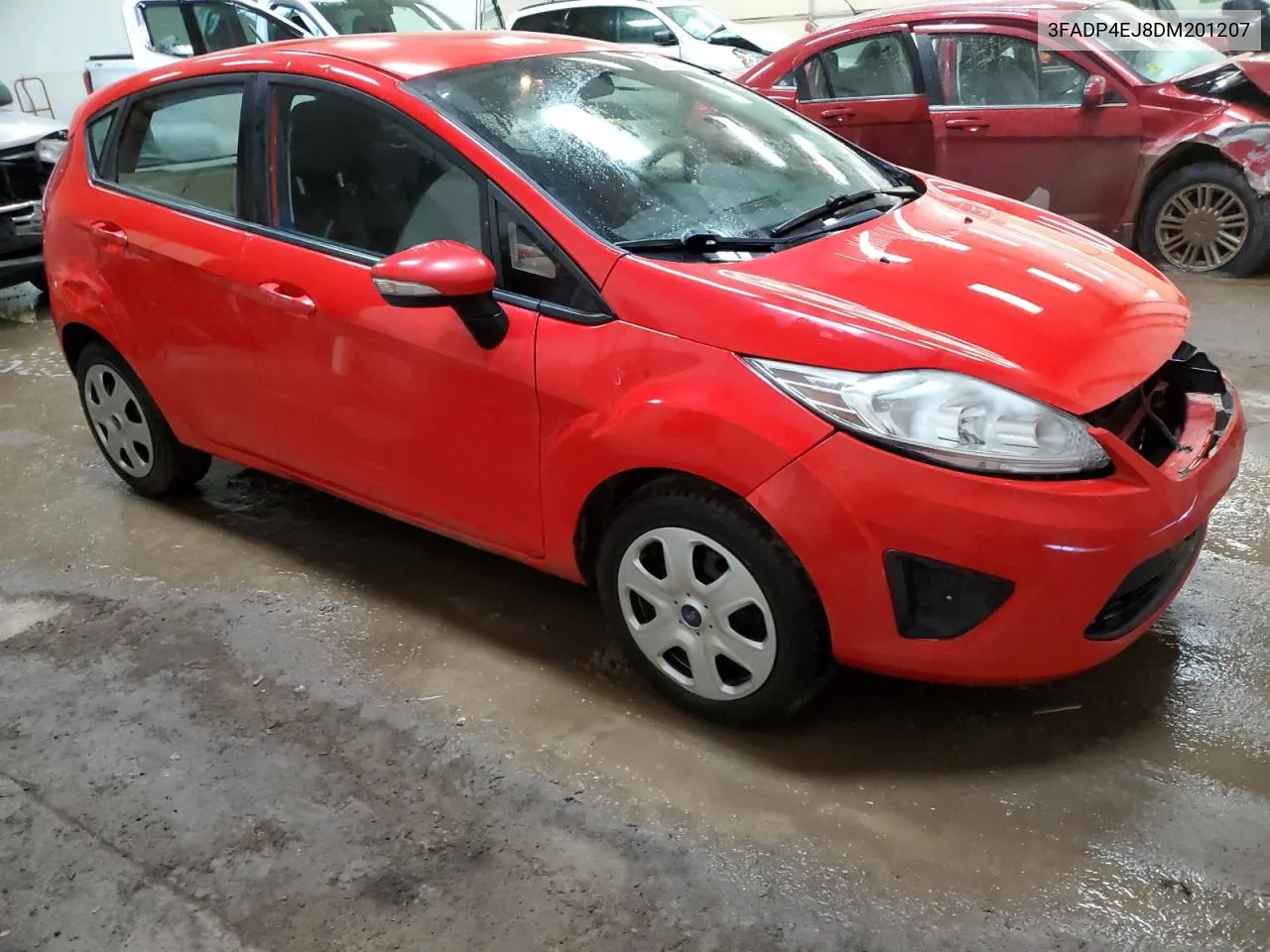 2013 Ford Fiesta Se VIN: 3FADP4EJ8DM201207 Lot: 82390173