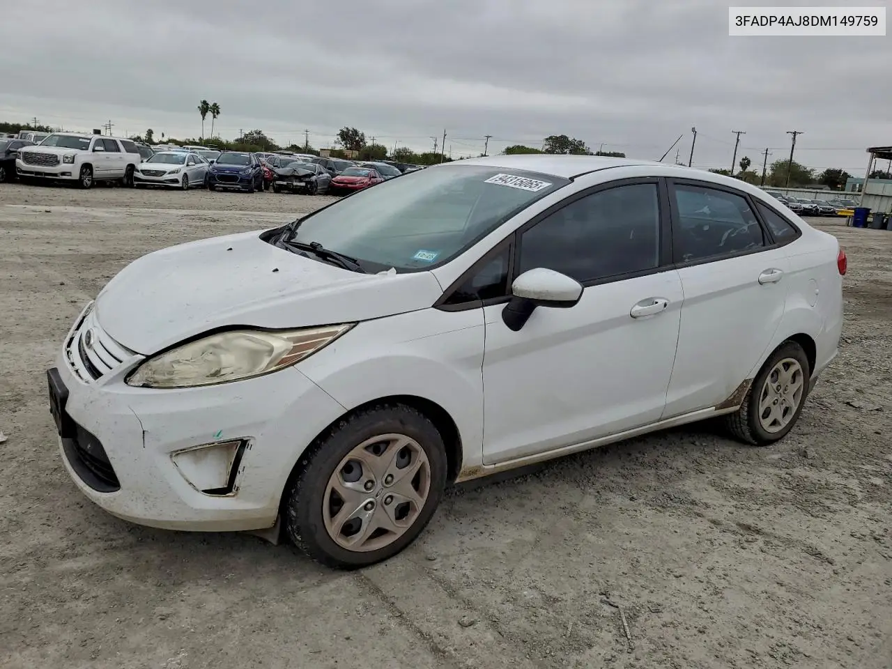 3FADP4AJ8DM149759 2013 Ford Fiesta S