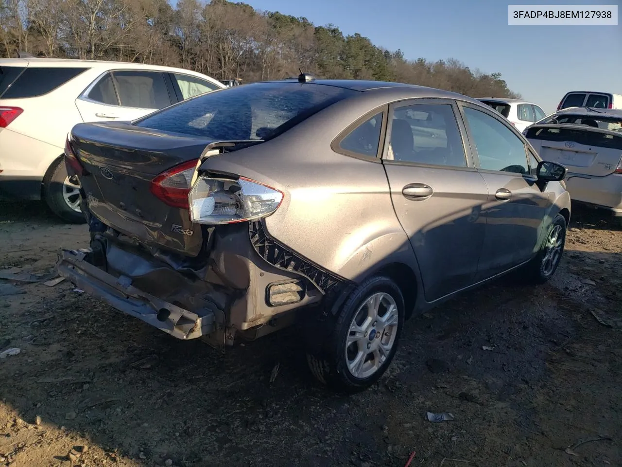 2014 Ford Fiesta Se VIN: 3FADP4BJ8EM127938 Lot: 37053144